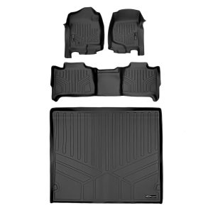 Smart Trim™ Custom Fit Floor Liners For 2007-2008 Tahoe / Yukon (without 3rd Row Seats)