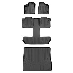 Smart Trim™ Custom Fit Floor Liners For 2011 2012 Toyota Sienna 7 Passenger Model