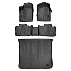 Smart Trim™ Custom Fit Floor Liners For 2013-2016 Jeep Grand Cherokee (without 2nd Row Center Console)